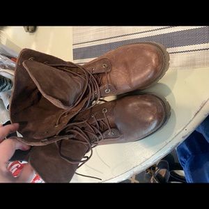 Brown boots timberland 7.5